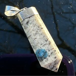 33.50CT Natural K2Nite Pendant 925 Sterling Silver